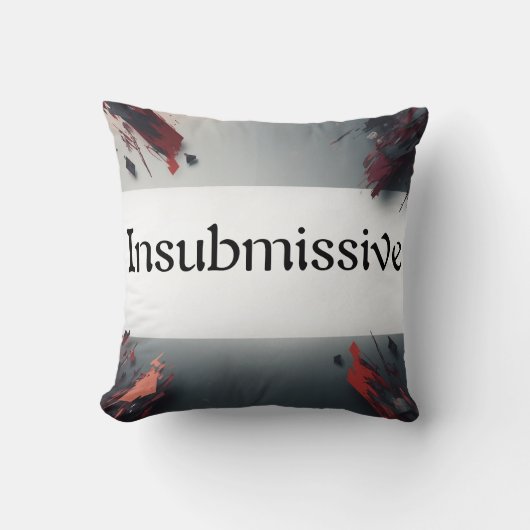 Insubmissive クッション (正面)
