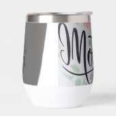 insulated tumbler spells mom (左面)