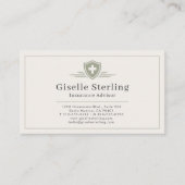 Insurance Advisor 名刺 (正面)