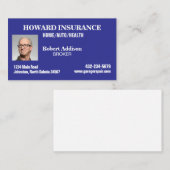 Insurance Agent 名刺 (正面/裏面)