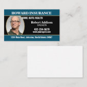 Insurance Agent or Any Company 名刺 (正面/裏面)