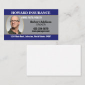 Insurance Agent or Any Company 名刺 (正面/裏面)