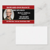 Insurance Agent or Any Company 名刺 (正面/裏面)