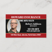 Insurance Agent or Any Company 名刺 (正面)