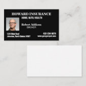 Insurance Broker 名刺 (正面/裏面)