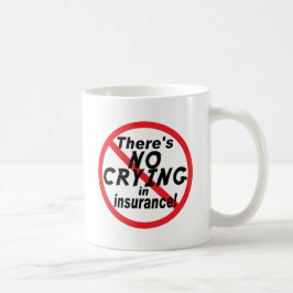 Insurance.pngの泣き叫び無し コーヒーマグカップ