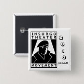 Insurgo Pin 2010、卒業生 缶バッジ (正面&裏面)