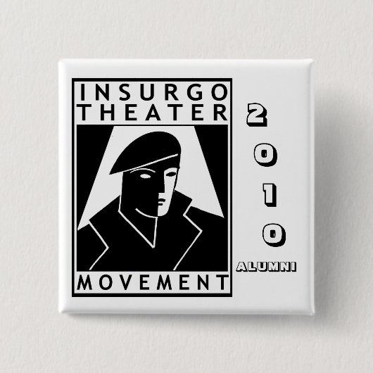 Insurgo Pin 2010、卒業生 缶バッジ (正面)