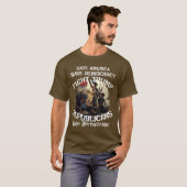 INSURRECTION ACT FW FV HG DECLARE ORDERED IMPOSE S Tシャツ (正面フル)