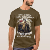INSURRECTION ACT FW FV HG DECLARE ORDERED IMPOSE S Tシャツ (正面)