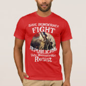 INSURRECTION ACT FW FV HG DECLARE ORDERED IMPOSE S Tシャツ (正面)