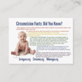 Intactivism情報カード 名刺 (正面)