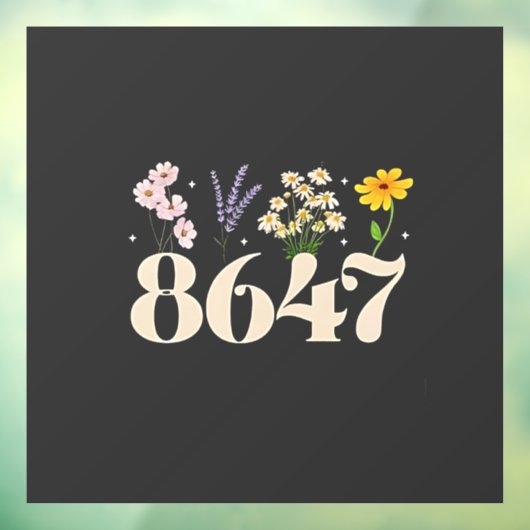 intage 8647,アンチトランプ,フローラフェミニスト,微妙 ウィンドウサイン (シート3)