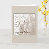 Integrity カード (黄色い花)