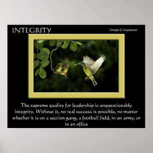 INTEGRITY Hummingbirdポスター ポスター