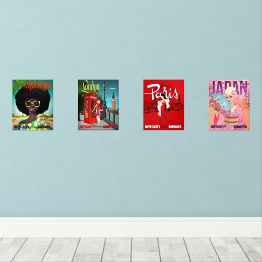 Integrity International Airways Small Print Set (ウッドフロア)