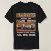 INTEGRITY Tシャツ (デザイン正面)
