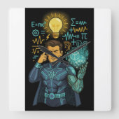 Intellect Unleashed: The Mind Master Collection スクエア壁時計 (正面)