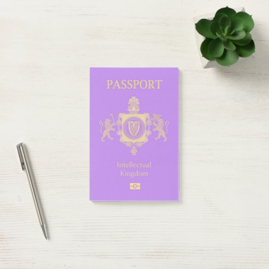 Intellectual Kingdom Passport ポストイット (オフィス)