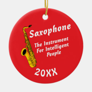 Intelligent Saxophone セラミックオーナメント