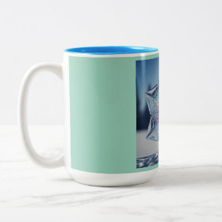 Intelligent Snowflake Mug ツートーンマグカップ