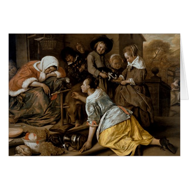 Intemperance、c.1663-65の効果 (正面横)