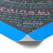 Intening Mind Map II Poster ポスター (角)