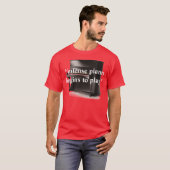 *intenseのピアノはplay*に始まります tシャツ (正面フル)
