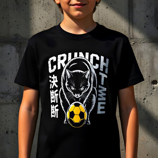 Intense Cat Soccer T-Shirt - Gift for Athletes トライブレンドTシャツ