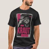  Intense Punk Expression Portrait Tシャツ (正面)