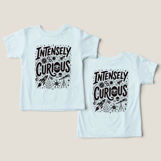 Intensely Curious (デザイン正面&裏面)