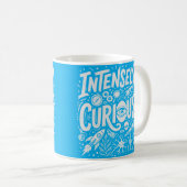 Intensely Curious コーヒーマグカップ (正面右)