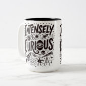 Intensely Curious ツートーンマグカップ (正面左)