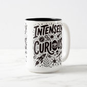 Intensely Curious ツートーンマグカップ (正面右)