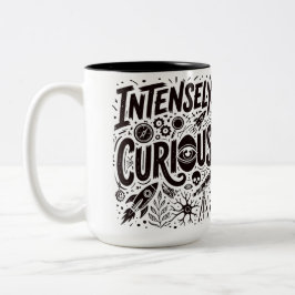 Intensely Curious ツートーンマグカップ