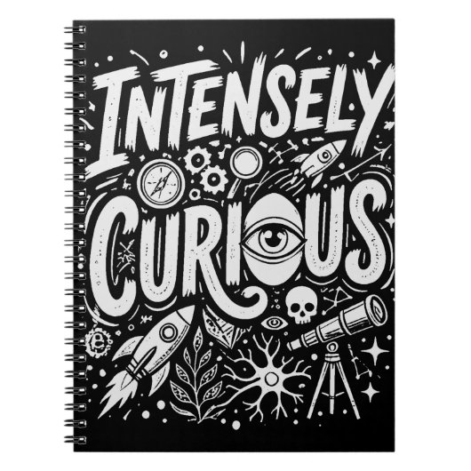 Intensely Curious ノートブック (正面)