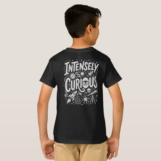 Intensely Curious Tシャツ (裏面フル)