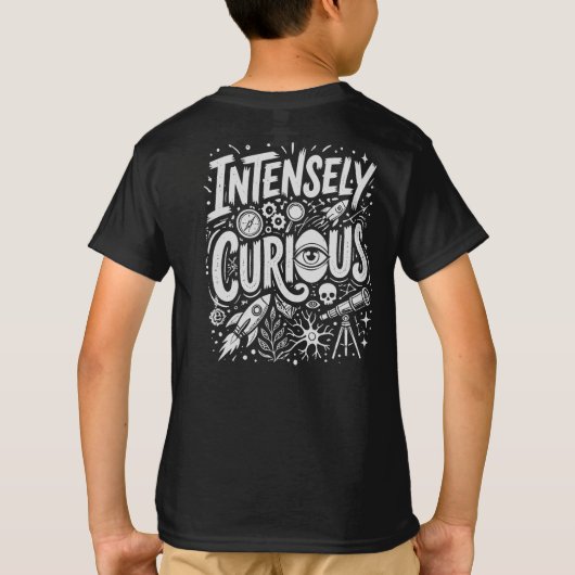 Intensely Curious Tシャツ (裏面)