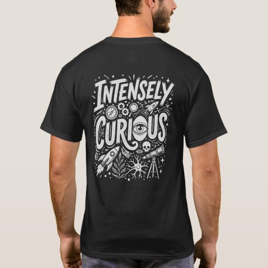 Intensely Curious Tシャツ (裏面)