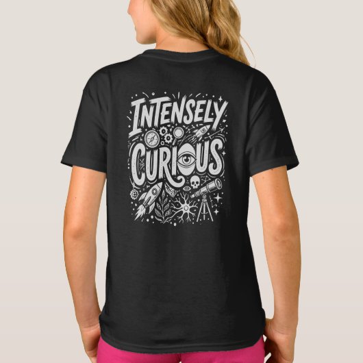 Intensely Curious Tシャツ (裏面)