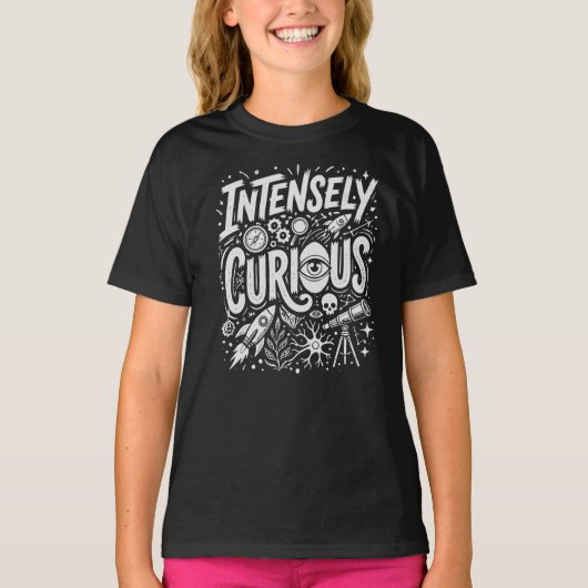 Intensely Curious Tシャツ (正面)
