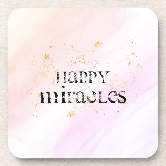 *~* INTENTION COASTER - HAPPY MIRACLES Coaster コースター (正面)