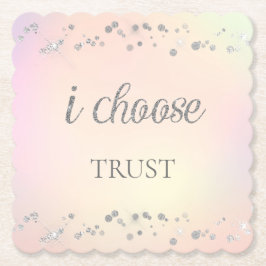 *～* INTENTION Emoto TRUSTグリッターレインボー ペーパーコースター