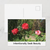 Intentionally Seek Beauty ポストカード (正面/裏面)