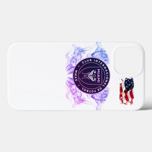 Inter Miami CF iPhoneケース Case-Mate iPhoneケース (裏面 (横))