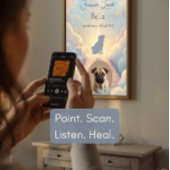 Interactive Pet Memorial Acrylic Plaque アクリルサイン