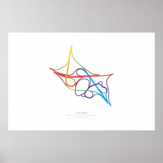 Interchange Chorography:ポルト,ポルトガル ポスター (正面)