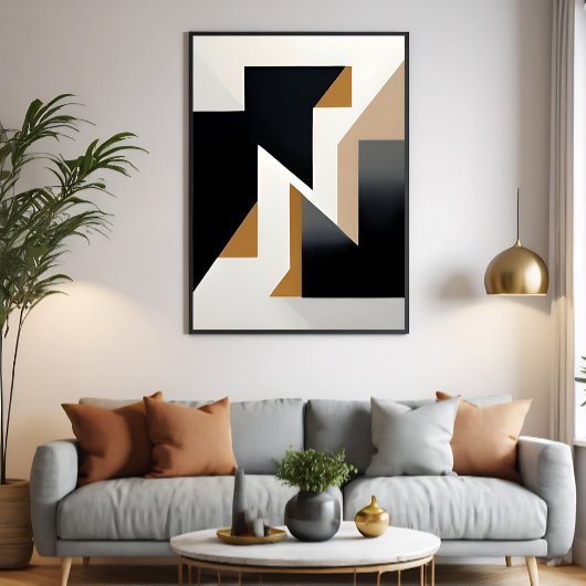 Interconnected Geometry ポスター