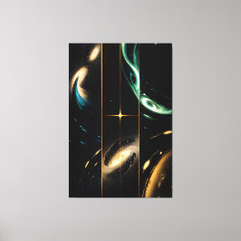 Interconnected Universes キャンバスプリント