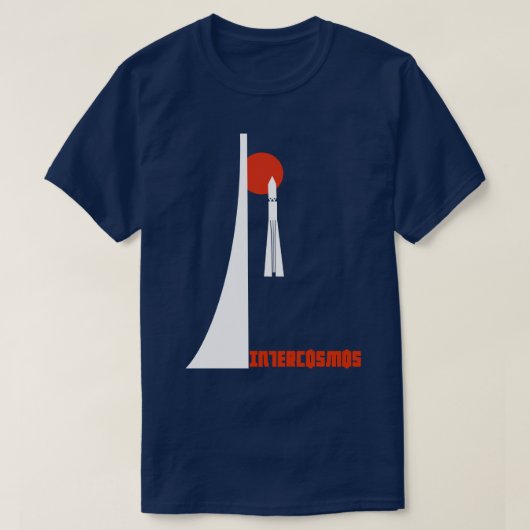 INTERCOSMOS Tシャツ (デザイン正面)